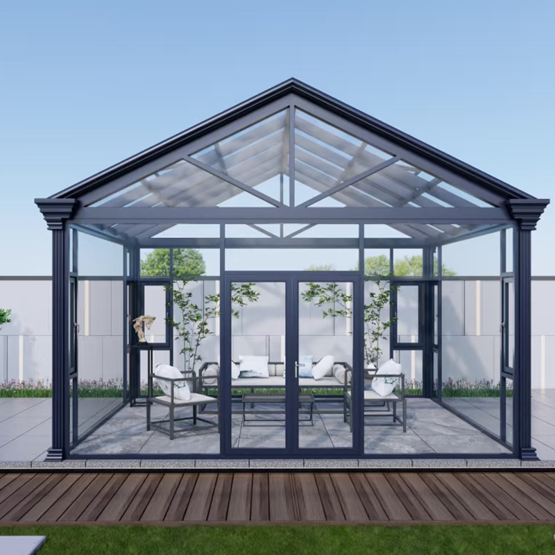 Aluminium Alloy A-Frame Sunroom (Ventus & Nivis euismod)